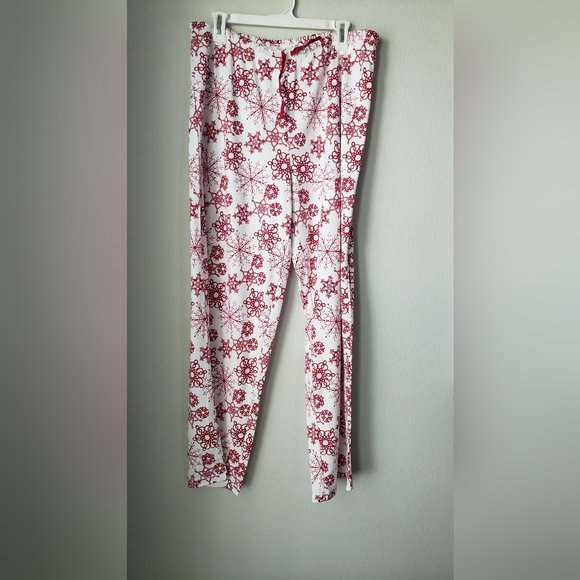 sleep sense Intimates & Sleepwear Nwot Womens Sleep Sense Holiday Pajamas Bottom Size L